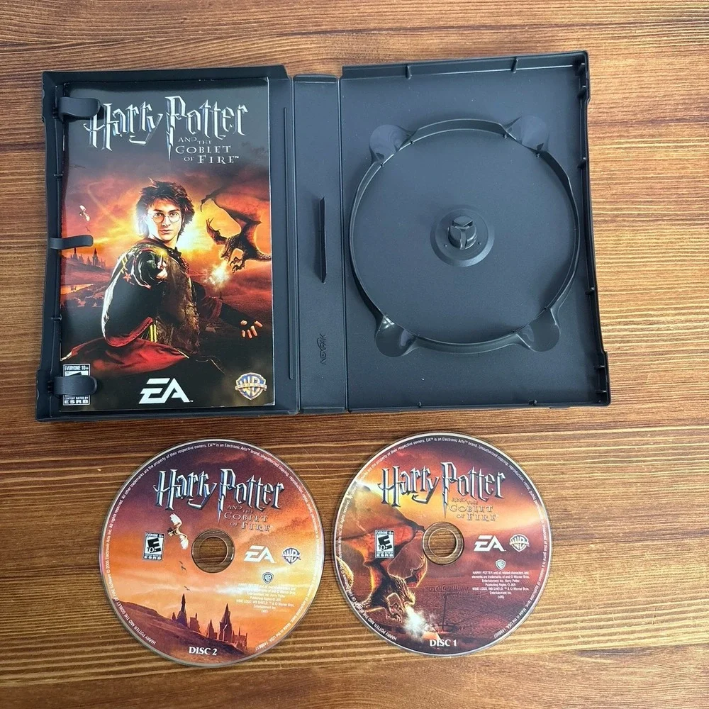 Harry Potter and the Goblet of Fire PC Game Complete 2 Disc EA Games 2005